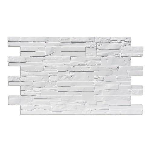 Decoresin Moderner Kunststein, hergestellt aus unbehandeltem Polystyrol, 1,12 m²