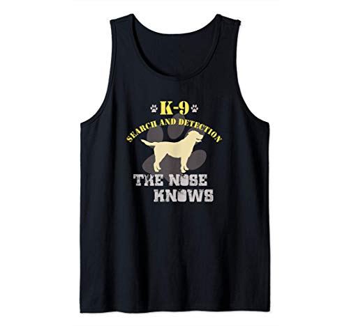K9 Detection Dog Labrador Tank Top