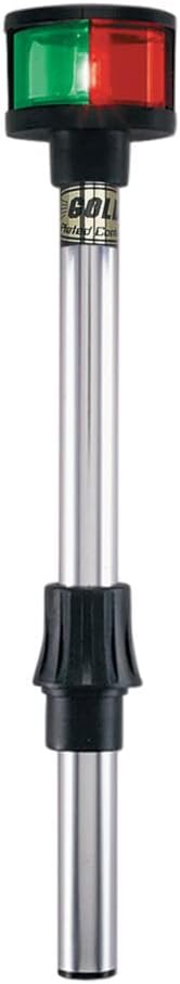 Perko 1612DP2BLK Removable Bi-Color Pole Light - 12" Height