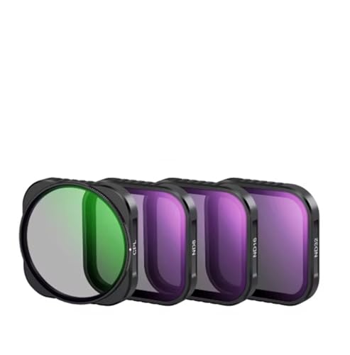 NEEWER �ƌ݊�������A4 �p�b�N�Ό� ND �t�B���^�[�Z�b�g Insta360 Ace Pro/Ace Pro 2�AHD ���w�K���X�����Y�t�B���^�[�A�N�V�����J�����A�N�Z�T���[�p(6)