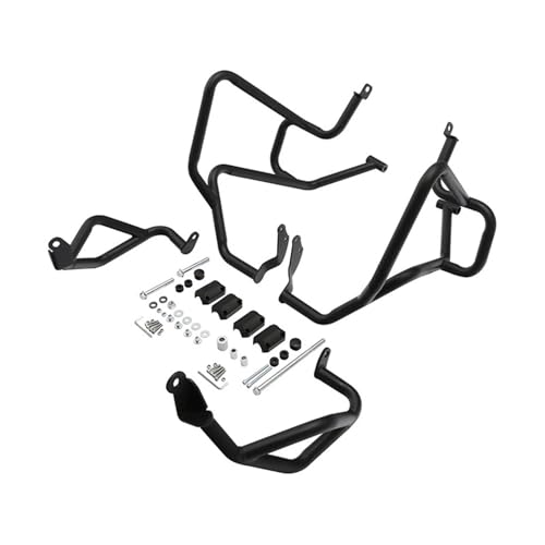 �o�C�N�p���E�n�C�E�F�C�A�b�p�[�������[�G���W���o�[�N���b�V���t���[�� H CB500X 2019-2023 CB400X 2021 �}�b�g�u���b�N/�V���o�[�Ή�(Matte Black)