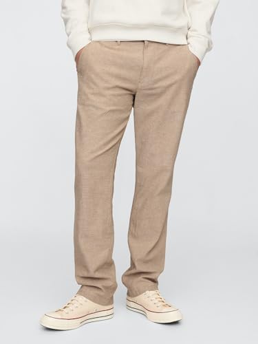 GAP Men's Linen Straight Pant3