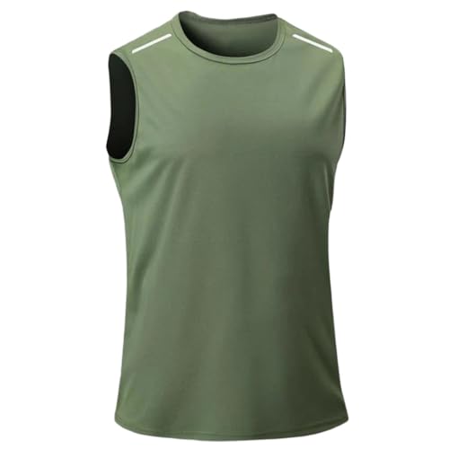 Camiseta running hombre secado rápido con tejido transpirable y ligero contra el sudor