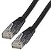 Price comparison product image World of Data® 30m BLACK Network Cable CAT5e (enhanced) / RJ45 / Ethernet/Patch/LAN/Router/Modem / 10/100