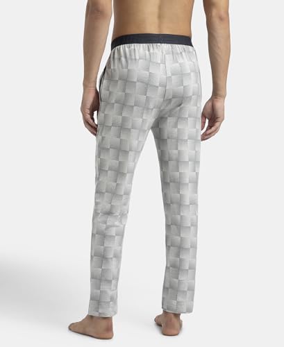 Image of Jockey IM03 Men Tencel Micro Modal Cotton Elastane Stretch Regular Fit Pyjama with Side Pockets (Colors & Prints May Vary)