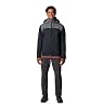 Columbia Men's Glennaker Lake II Rain Jacket, Black/City Grey, 4X #3