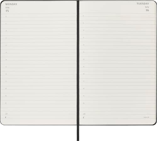 AGENDA DIARIA 2024 LARGE NEGRA TAPA DURA