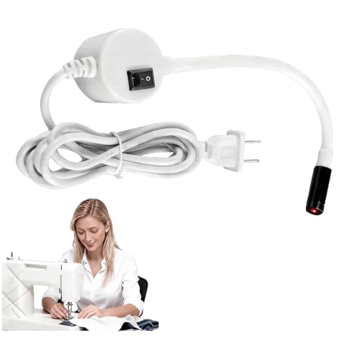 Magnetic Positioning Quilting Light for Sewing Machine, Laser Guide...