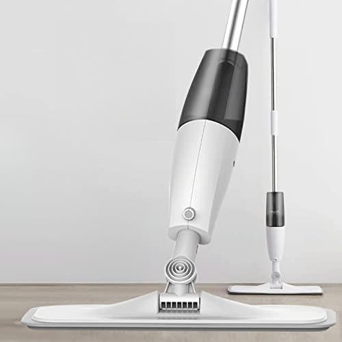 fregona Agua Spray MOP 360 Rotativo Handheld Hogar Limpieza Piso Mop Sweeper Mopping Polvo Cleaner mop (Color : Mop with 4pcs Cloth)