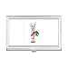 Egypt Mummy Horus Rabbits Hat Business Card Holder Case Pocket Box Wallet