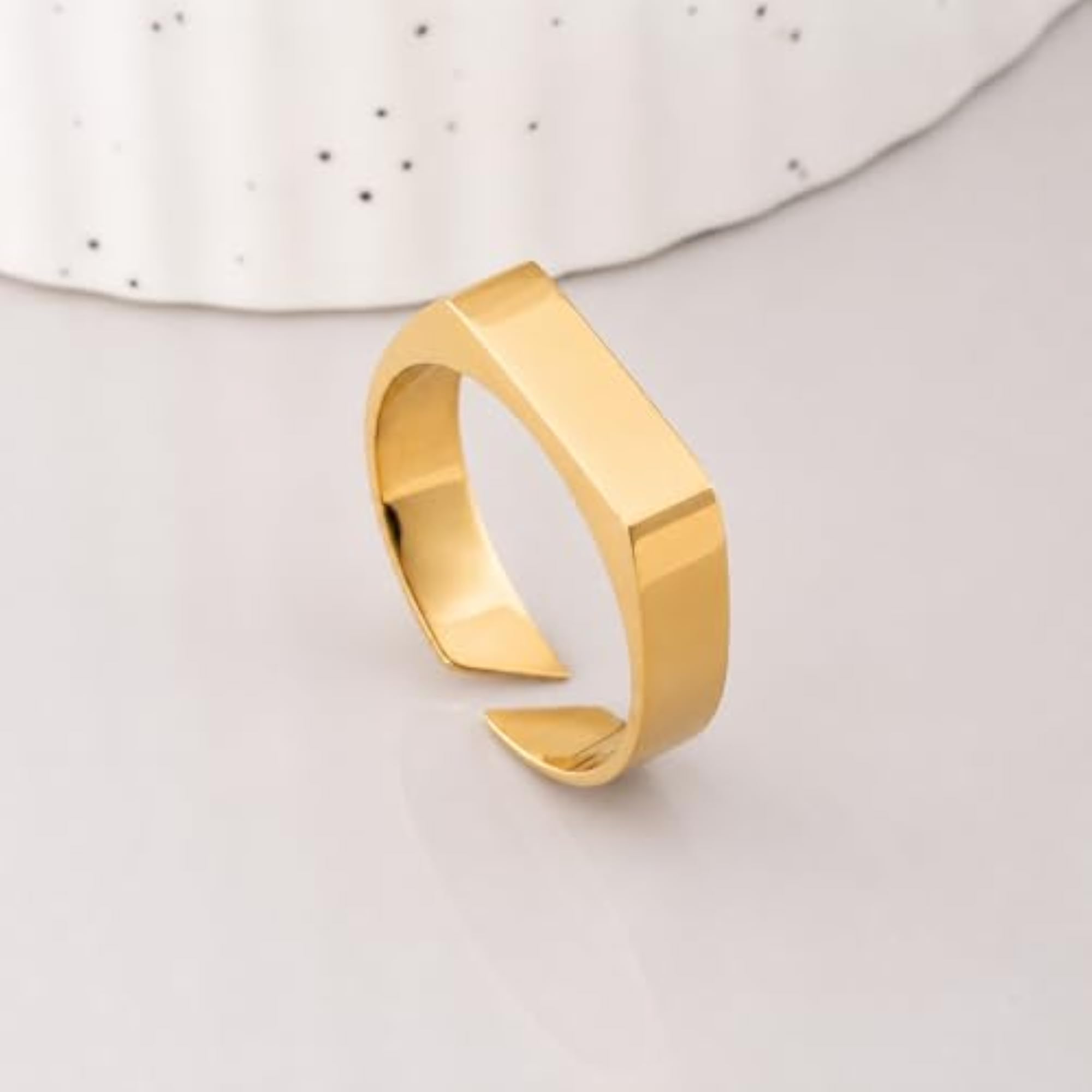 Men's Solaris Edge Adjustable Ring, Stylish Durable Design