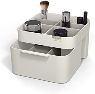 Joseph Joseph Viva Makeup Cosmetic Organiser with Drawer, dismantles for easy cleaning  Shell