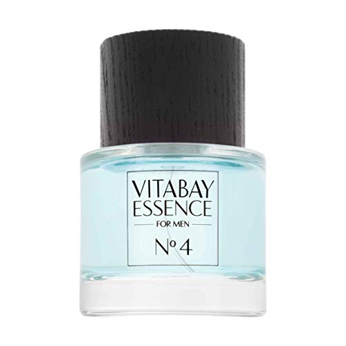 Vitabay Essence for Men No. 4 Eau de Toilette męska 50 ml – męskie perfumy z 10% olejkiem perfumowanym – rafinowane męskie zapachy męskie perfumy męskie perfumy męskie perfumy męskie perfumy męskie