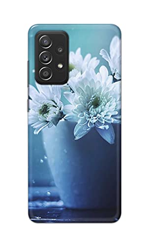 Image of PRINTFIDAA Flowers in The Glass On The Table Printed Designer Hard Back Case Cover for Samsung Galaxy A52 / A52 5G (6.5 inch) -(TI) MVN1002
