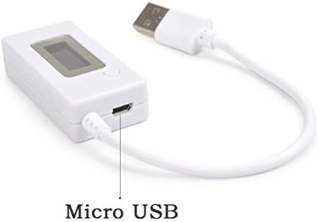 ARCELI White Tail podświetlenie LCD wyświetlacz cyfrowy LCD amperomierz USB woltomierz pojemność stołu kontrolnego detektor