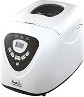 Morphy Richards Fastbake Breadmaker, 12 Programmes, 1.5lb, 2lb Loaf Sizes, 13 Hour Delay Timer, Keep Warm, White, 48281