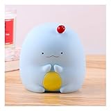 Piggy Bank Children's Gift Vinyl Piggy Bank Creative Piggy Bank Blue Coin Cans Cute Desktop Decorati