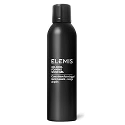 ELEMIS Ice Cool Foaming Shave Gel for Men, Menthol Relief, 198ml