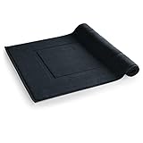 ✅ DISEÑO CLÁSICO: Nuestra moderna alfombrilla de bañera con borde rectangular tiene un diseño clásico, por lo tanto, se adapta perfectamente a todos los baños. ¡Las alfombras de baño hacen juego con toda la serie de toallas Blumtal y ofrecen un ambiente agradable, son los accesorios de baño que necesitas!