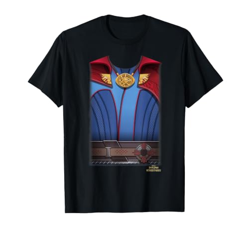 Marvel Doctor Strange in The Multiverse of Madness Costume T-Shirt, Men, Black, Small