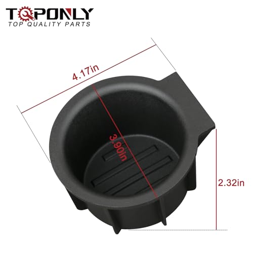 Portavasos para consola central Ford F150 2009-2014 2 piezas miniatura 3