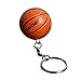 スポーツキーホルダーパーティーの好意,バスケットボールパーティーはキーリングを支持します - サッカー野球バスケットボールキーホルダービーチプールスポーツゲームパーティー用品スクールカーニバルのストレスバスケットボールを和らげる