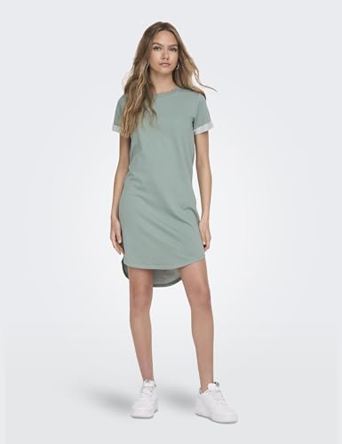 JdY Damen Jdyivy S/S Dress JRS Noos Kleid, Grün-3, M EU