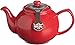 Produktbild Price & Kensington Englische Teekanne mit Siebeinsatz für 6 Tassen, aus hochwertigem Steingut, mit Glanzglasur, rot, mikrowellen- und spülmaschinenfest, Vintage Teebereiter mit Sieb