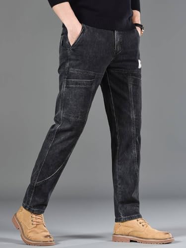 Image of TOPLOT Men Jeans | Stylish Denim Look | Regular Fit Design | Comfortable Wear Structure | Trendy Look Styling | Easy Movement Fit | Perfect for Casual & Everyday Wear (5213)