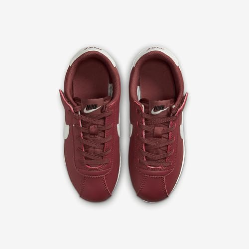 Nike Cortez EasyOn Little Kids' Shoes (DM0951-200, Red Sepia/Black/Sail)4