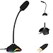 Produktbild KLIM Rhapsody RGB Mikrofon: PC + USB, Beste Klangqualität, Sprachaufnahmen, Spracherkennung, Streaming, YouTube, Podcast, Gaming, Kompatibel mit Windows Mac PS4 PS5