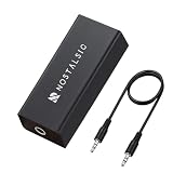 NOSTALSIC ノイズフィルター グラウンドループアイソレーター 3.5mm AUX ノイズ除去 双方向対応 電源不要 軽量コンパクト カーオーディオ/PC/スマホ/スピーカー/Bluetooth機器 等