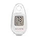 AcuRite Portable Digital Thermometer for Indoor or Outdoor Temperature with Carabiner Clip (00333)
