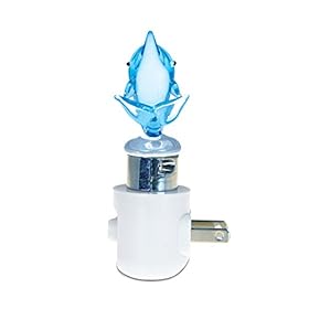 COTA Global Dolphin Night Light - Home Décor Wall Plug in Night Light with Switch, Unique Decorative Hand Made LED Glass… 31RAdzOvFJL. SS280