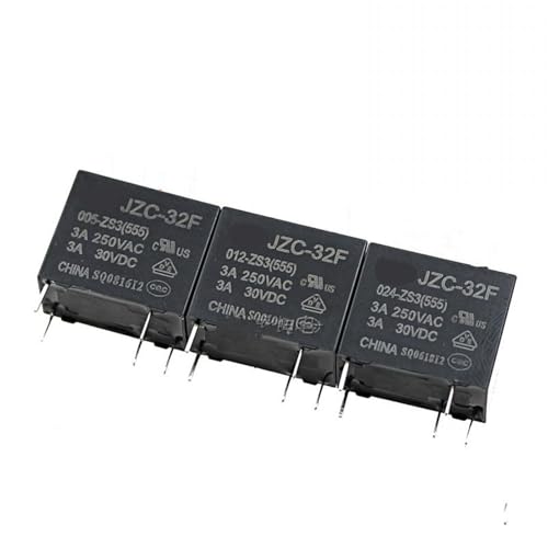Relais de puissance HF32F JZC-32F-024-ZS3 5 broches 24V pour circuit imprimé x20