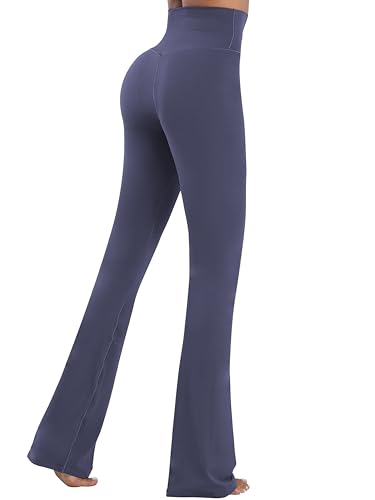 Pantalones de yoga acampanados con control del abdomen para estilizar la figura femenina de Sunzel 5
