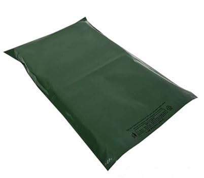 Olive Green 20" x 26" Plastic Postage Mailing Bags 500 Pack