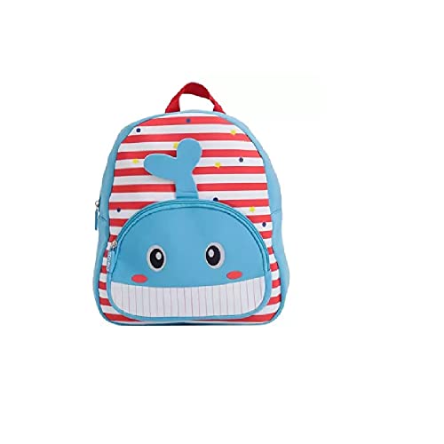 Mochila Infantil Passeio Neoprene Baleia 3D