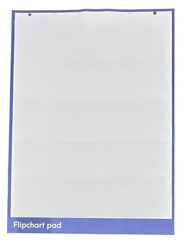 ARTH A1 Flipchart Paper Pad Plain Perforated 40 Sheets