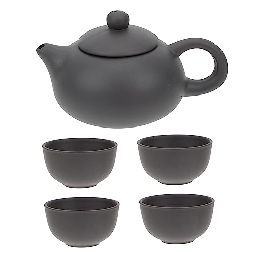 PRETYZOOM Gorgeous Teapot and Cup Set Chinese Style Tea Pot Filter for Loose Tea for