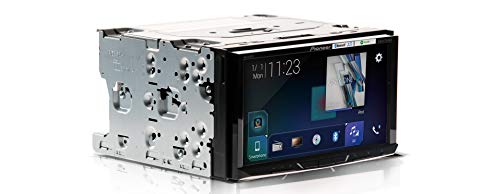 DVD 2 Din Bluetooth Tela 7 Pol TV GPS Waze Spotify, Pioneer, Avh-A4180Tv, DVD Automotivo, Preto