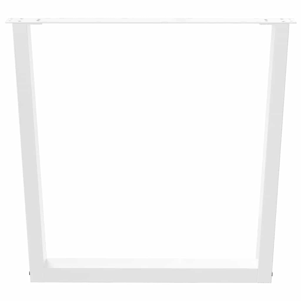 Nogi stołu w kształcie litery V 2 sztuki 90 x (72-73,3) cm stal