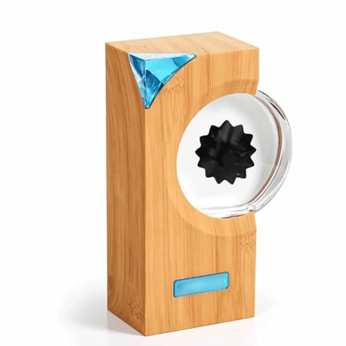 Image of Vibromystic - Ferrofluid Sound Visualizer, Dancing Ferrofluid Speaker Mate Music Rhythm Lamp, Computer Office Desktop Decor (Color : B)