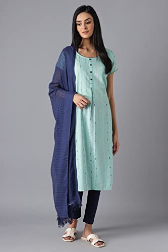 Image of Aurelia Women's Cotton Regular Fit Casual Kurta