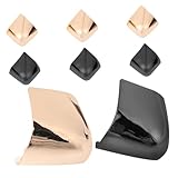 [LIGIGWASH] 4組 高耐久金属製ヒール先端保護カバー 高跟鞋尖防踢シールド 靴先端傷防止 衝撃吸収 靴チッププロテクター 簡単装着 日常使用向け