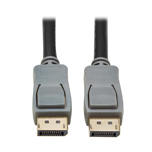 Câble DisplayPort 1.2 TRIPP LITE Eaton avec fiches or 4K