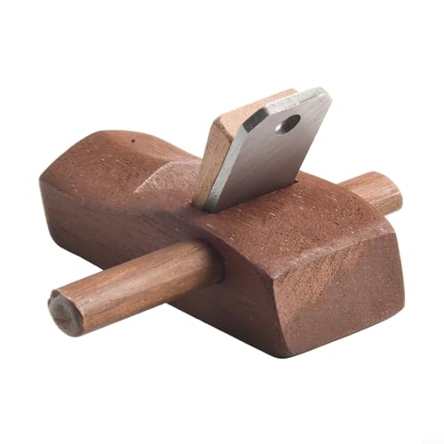 Zilimontt Cepilladora de mano de madera para carpintería, herramienta de carpintero plano con hoja, plano de recorte de carpintería para el hogar, jardín y taller (95 mm)
