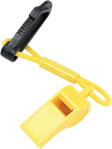 Silbato Atlantis con clip amarillo