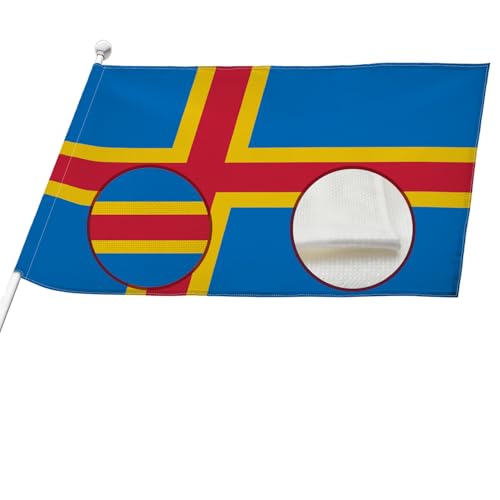 Drapeau des îles Aland durable pour la décoration de votre jardin
