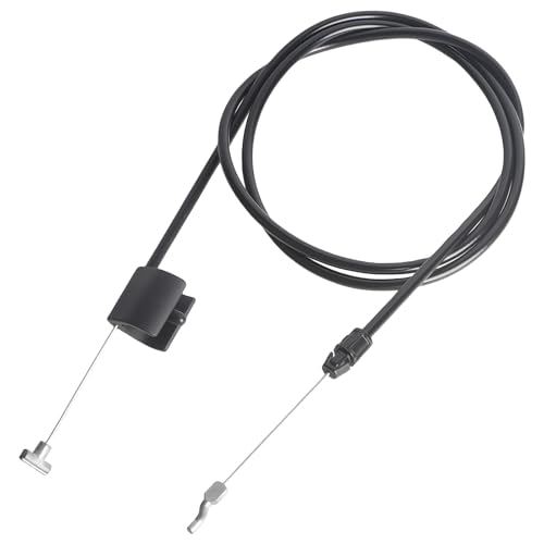 Aigemsi 1101366MA Engine Stop Cable Replacement for Briggs & Stratton and Murray S-Cable 22" Lawn Mowers, Fits 228630x692A 228670x8A 229631x31A, 59.5" Inner Wire, Z & T Bend Ends, Replaces 1101366
